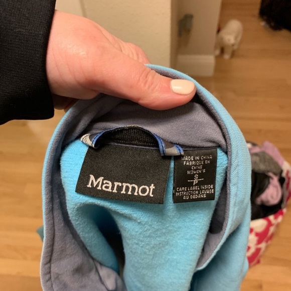 GUC Marmot Women’s Jacket, Light Blue. Size Small - Picture 6 of 6